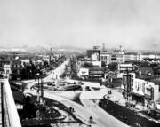 昭和35年頃の柳町ロータリー